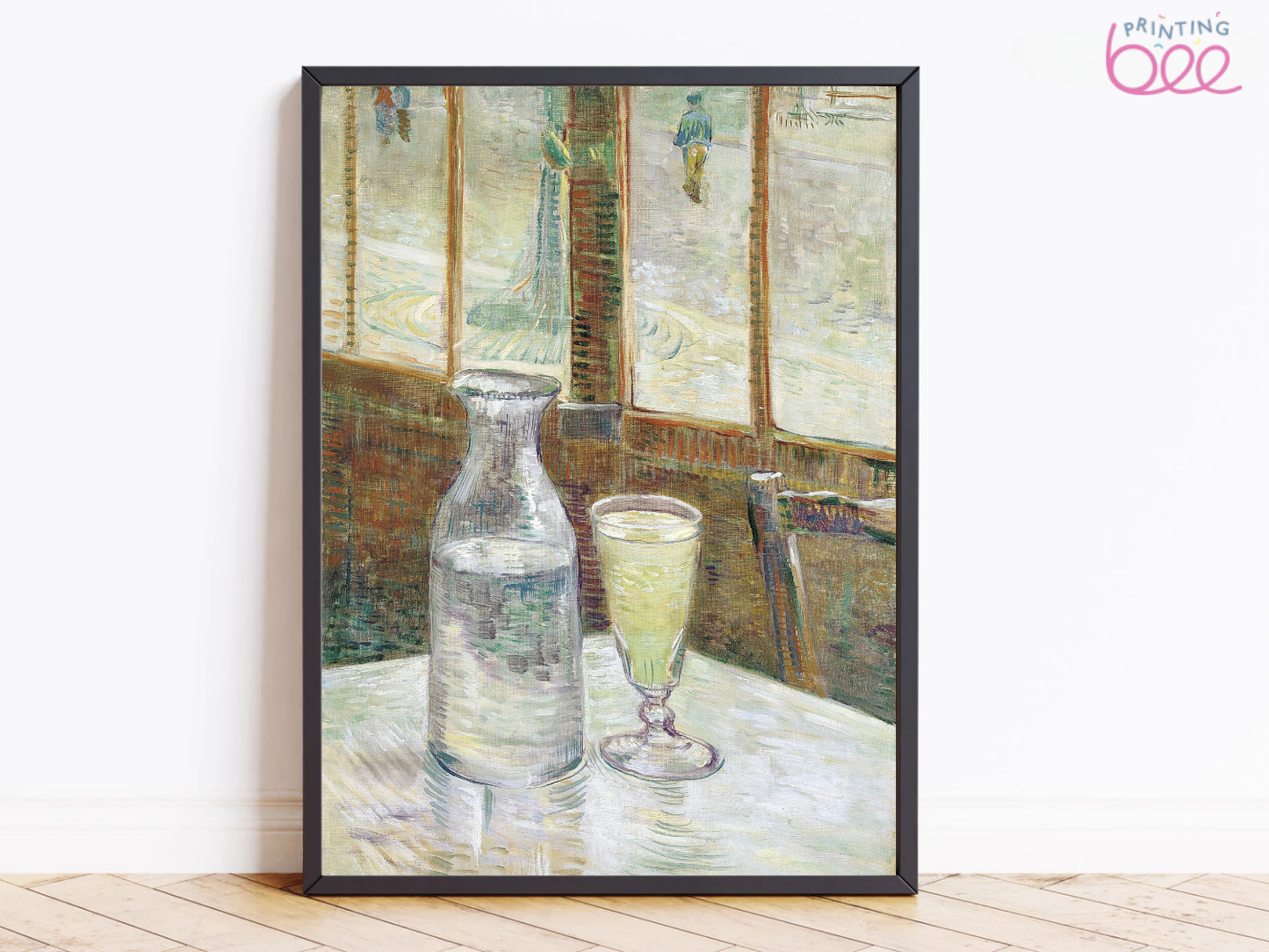 Van Gogh's "Still Life with Absinthe" – Premium Canvas Art Print