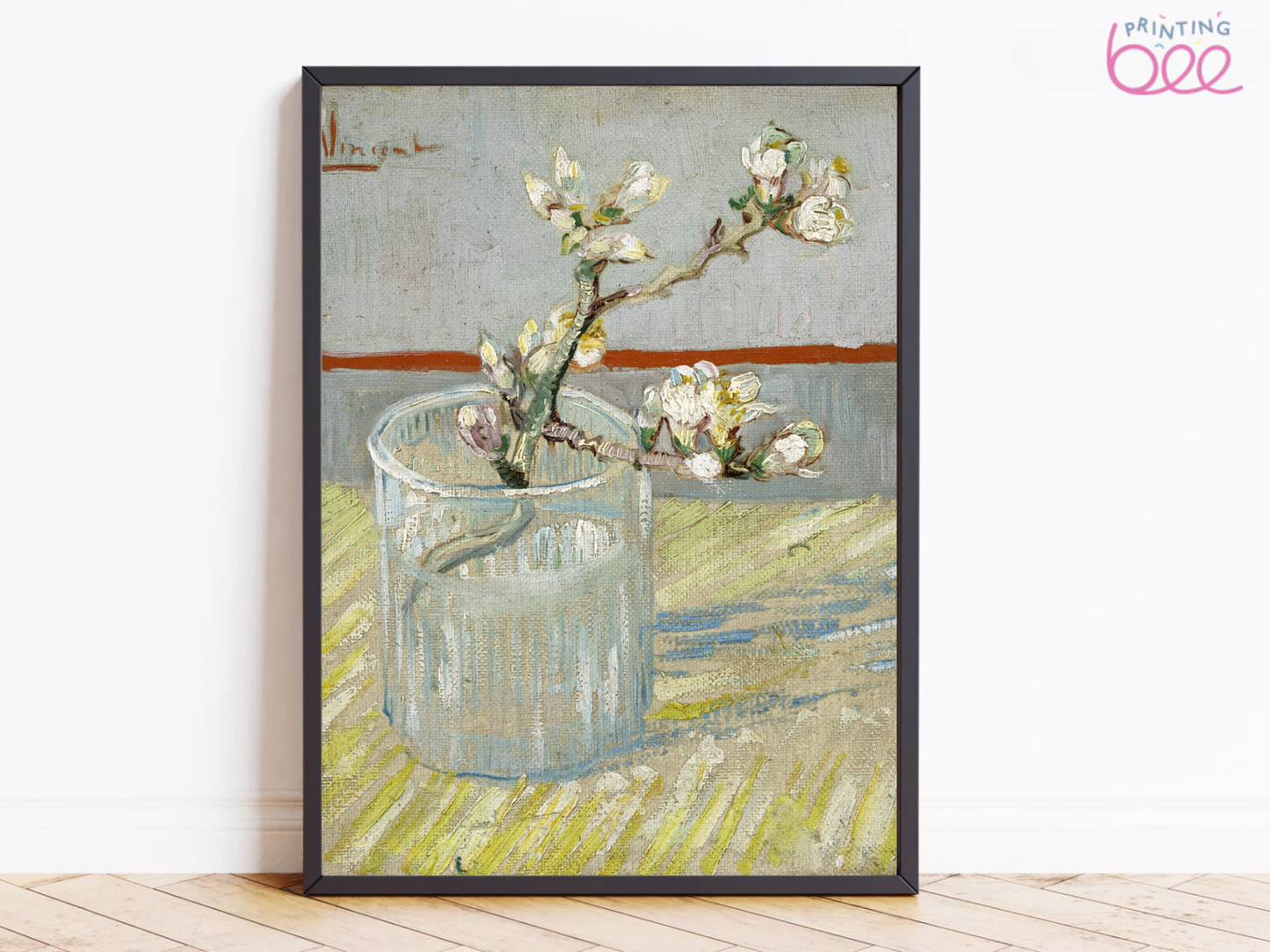 Vincent van Gogh’s “Sprig of Blossoms” – Exquisite Canvas Art Print