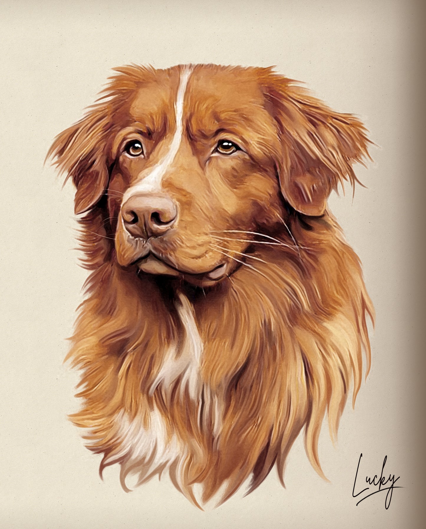 Hand Painted Pet Portrait From Photo - Custom Dog & Cat Painting on Canvas - Pet Memorial Gift