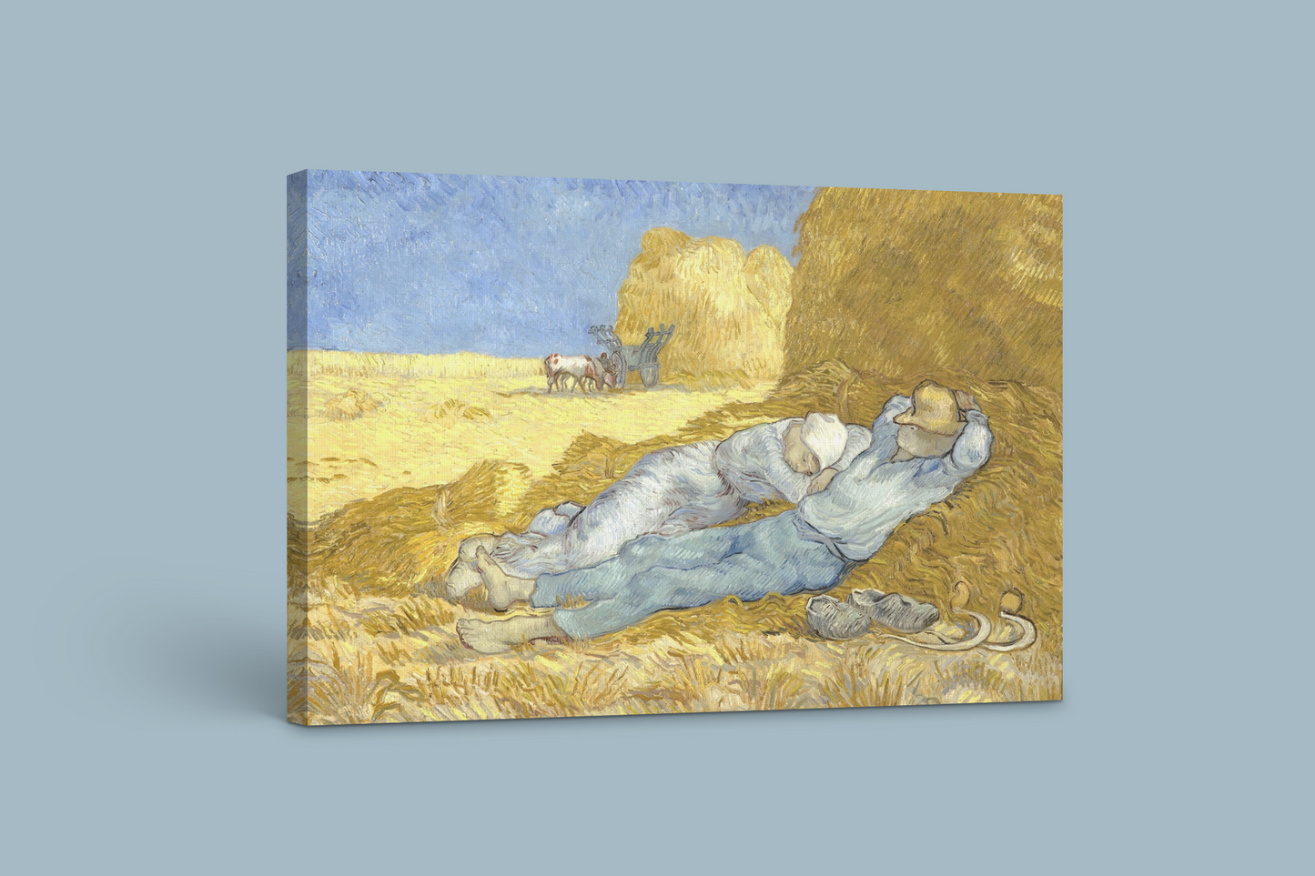 Vincent van Gogh's "The Siesta" – Canvas Art Print