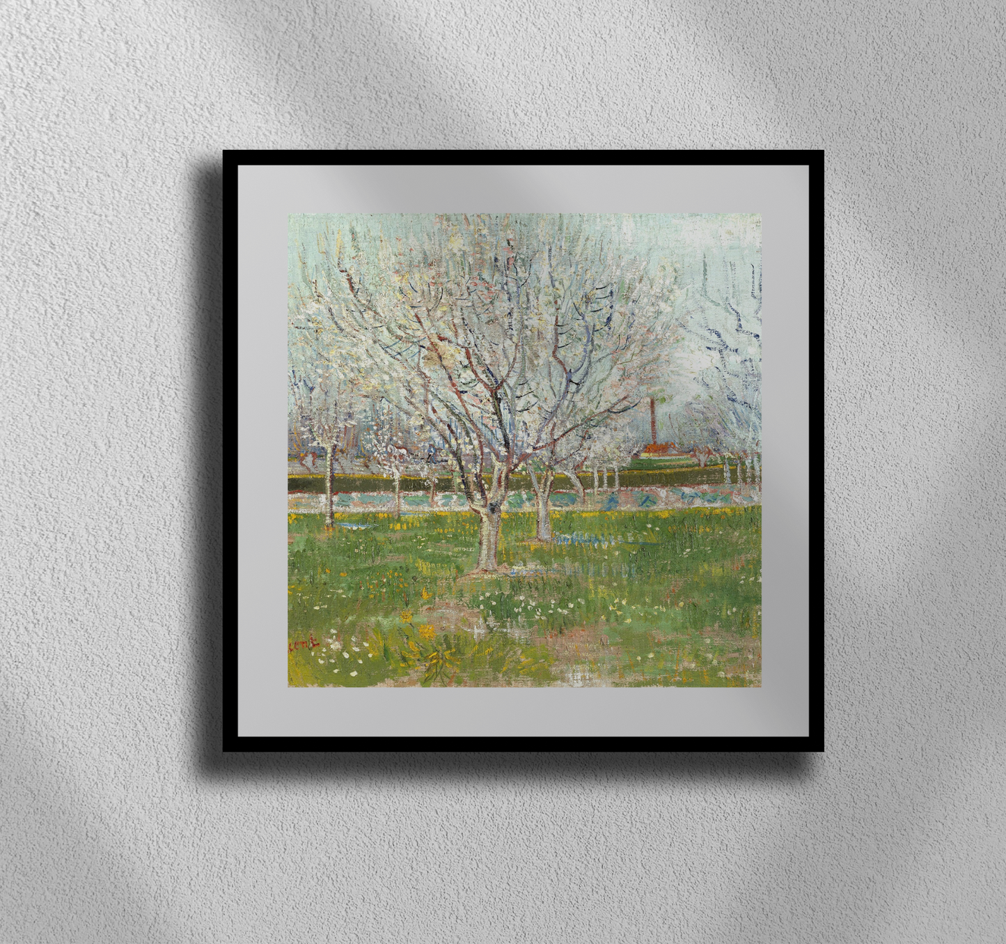 Vincent van Gogh’s “Orchard in Bloom” – Canvas Art Print