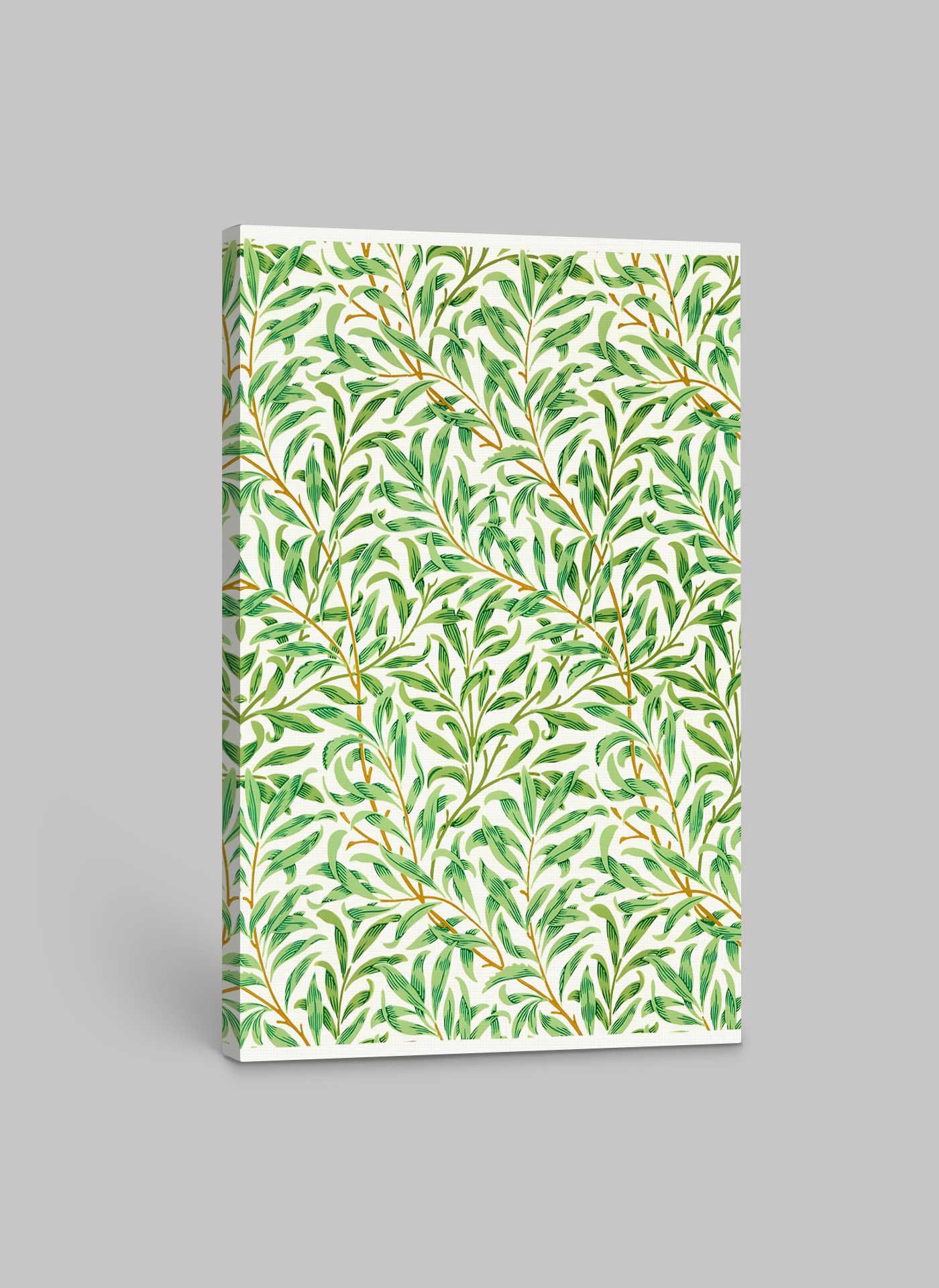 William Morris "Willow Bough" Pattern Canvas Print – Classic British Design, 1887