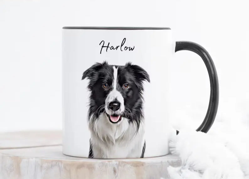 Custom Pet Mug Using Pet Photo + Name | Pet Memorial Gift