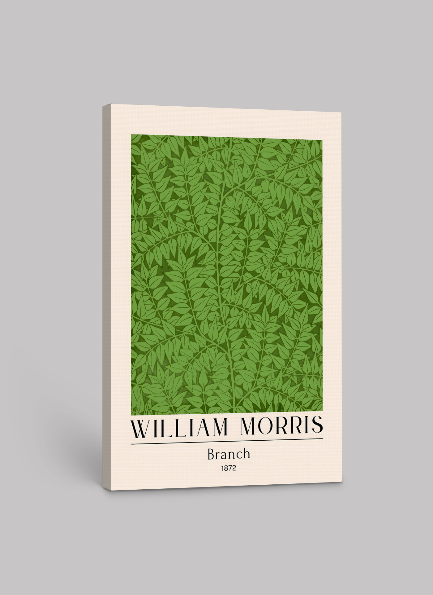 William Morris "Branch" Pattern, 1872 – Premium Art Print on Canvas