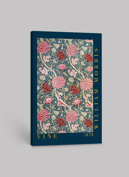 William Morris Vine Pattern (1873) – Art Print on Canvas and Paper