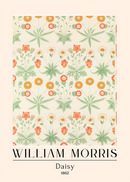 William Morris Daisy Pattern, 1862 - Canvas Art Print