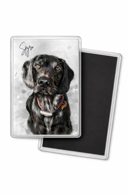 Custom Portrait Fridge Magnet