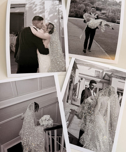 Personalised Diamond Dust Glitter Print | Photo Print or Framed