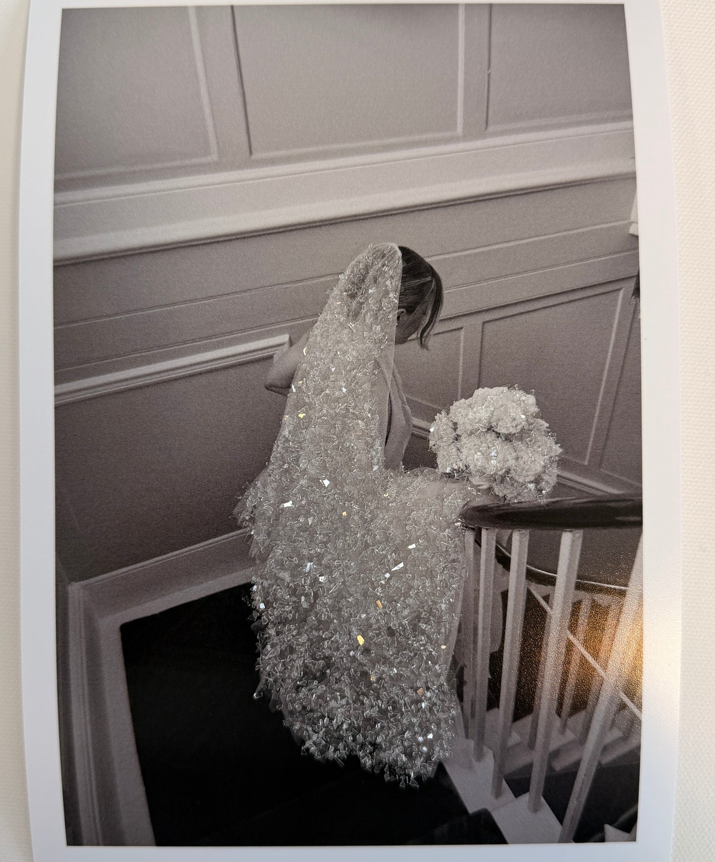 Personalised Diamond Dust Glitter Print | Photo Print or Framed