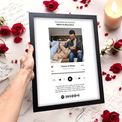 Personalised Spotify Song, Custom Music Gift For Him, Her, And Friends