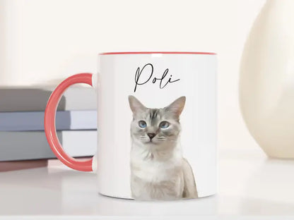 Custom Pet Mug Using Pet Photo + Name | Pet Memorial Gift